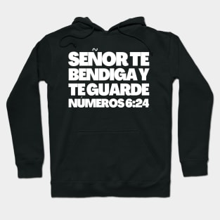 Numbers 6-24 Lord Bless You Spanish Hoodie